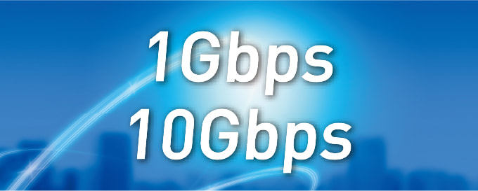 1Gbps／10Gbps